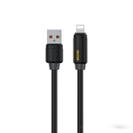 WK WDC-27i Elastisches echtes Silikon 1m 12W USB zu 8 Pin Schnelllade-Datenkabel, WDC-27i