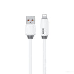 WK WDC-27i Elastisches echtes Silikon 1m 12W USB zu 8 Pin Schnelllade-Datenkabel, WDC-27i