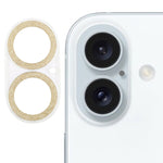 Glitter Ring Tempered Glass Camera Lens Film, For iPhone 17, For iPhone 16 Pro / 16 Pro Max, For iPhone 16 / 16 Plus