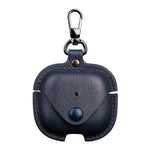 Business Leather Earphone Protective Case with Hook, For AirPods Pro 3, For AirPods 4