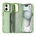 Candy PC Hybrid TPU Shockproof Phone Case, For iPhone 16 Plus, For iPhone 16, For iPhone 15 Pro Max, For iPhone 15 Pro, For iPhone 15 Plus, For iPhone 15
