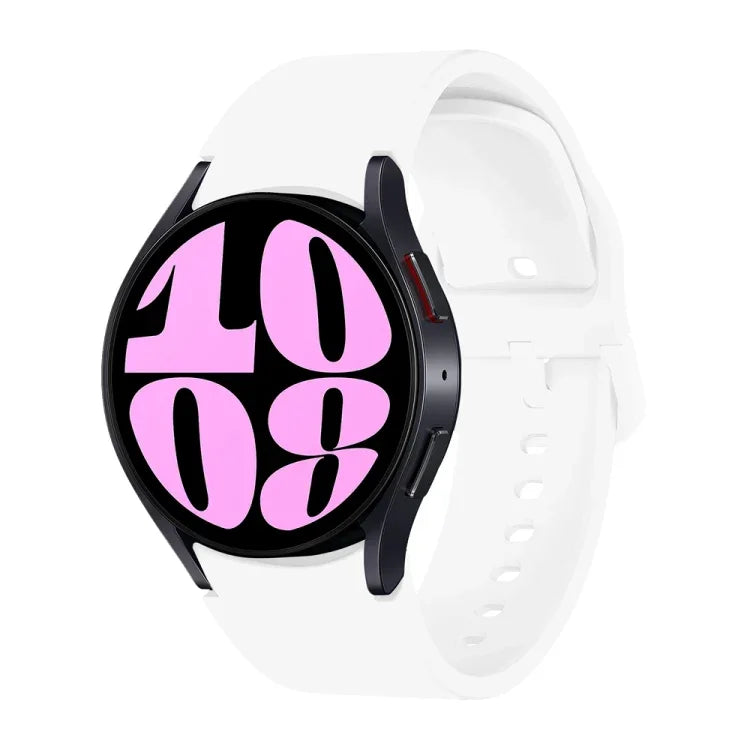 Silikon-Uhrenarmband mit Schnellverschluss im Knopf-Design, für Samsung Galaxy Watch 7 / 6