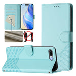 Wabenprägung RFID Leder-Handyhülle, Für iPhone 11 Pro Max, Für iPhone 11, Für iPhone 11 Pro, Für iPhone X / XS, Für iPhone XR, Für iPhone XS Max, Für iPhone 8 Plus / 7 Plus