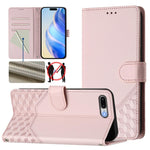 Wabenprägung RFID Leder-Handyhülle, Für iPhone 11 Pro Max, Für iPhone 11, Für iPhone 11 Pro, Für iPhone X / XS, Für iPhone XR, Für iPhone XS Max, Für iPhone 8 Plus / 7 Plus