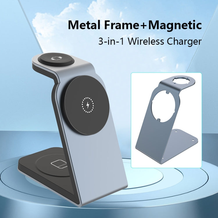 SW18 3-in-1 kabelloses magnetisches Metallladegerät