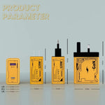 HX111 120W USB, Type-C GaN Ultra-Schnellladegerät, US-Stecker, EU-Stecker, UK-Stecker