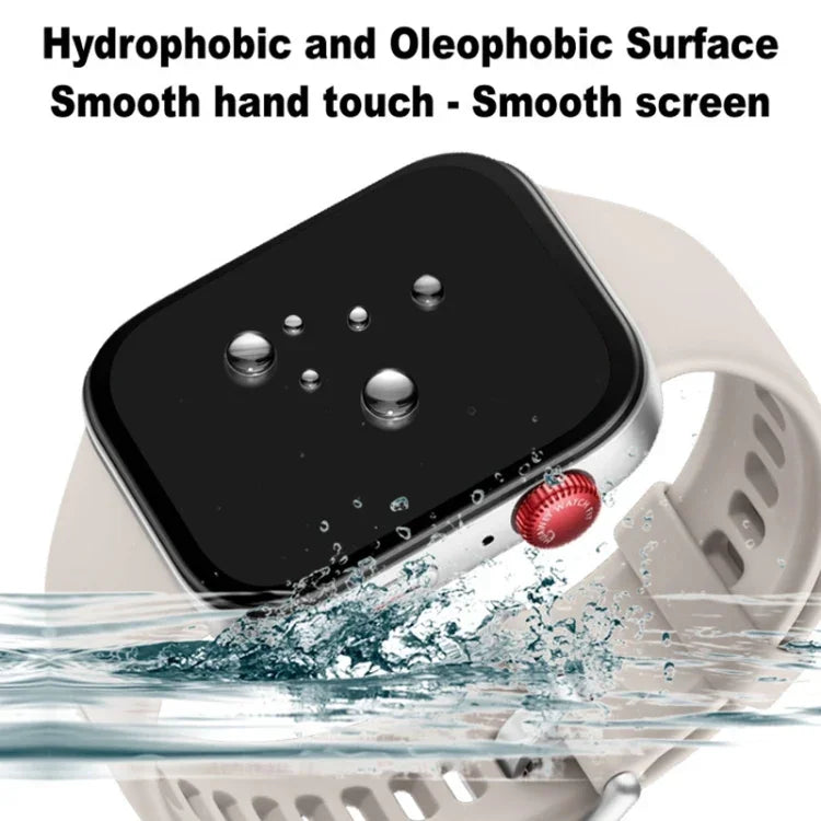 IMAK Plexiglas HD Schutzfolie für Apple Watch Series 10/11 (46 mm), Apple Watch Series 10/11 (42 mm) und Apple Watch Ultra 2/3 (49 mm)