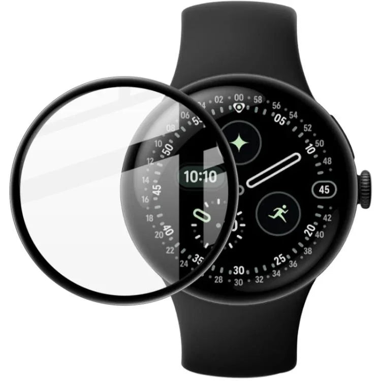 imak Plexiglas HD Schutzfolie für Uhren, passend für Google Pixel Watch 4 (45 mm), Google Pixel Watch 4 (41 mm), Google Pixel Watch 3 (45 mm) und Google Pixel Watch 3 (41 mm)