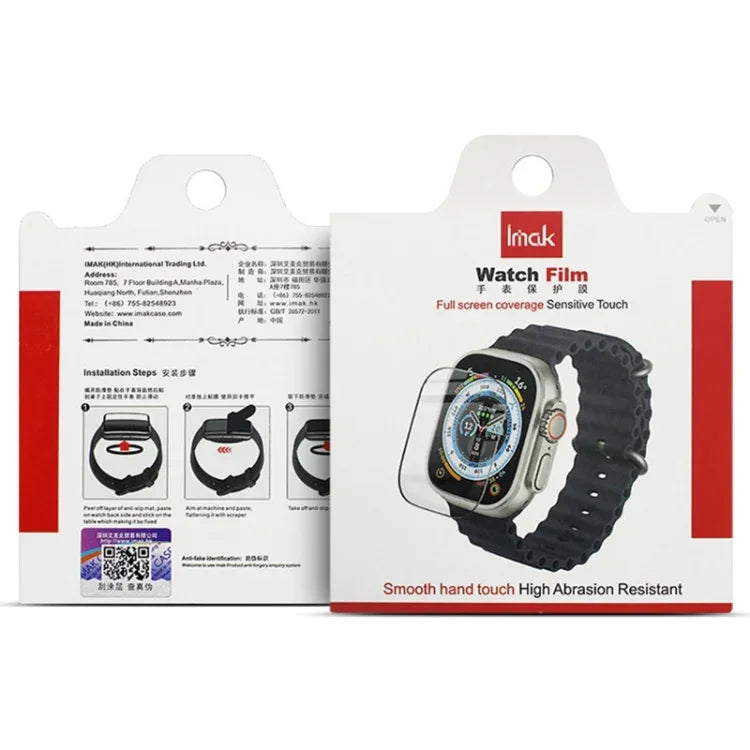 imak Plexiglas HD Schutzfolie für Uhren, passend für Google Pixel Watch 4 (45 mm), Google Pixel Watch 4 (41 mm), Google Pixel Watch 3 (45 mm) und Google Pixel Watch 3 (41 mm)