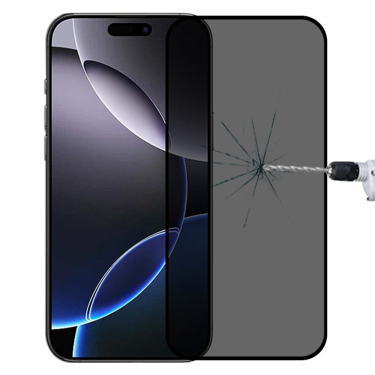 Vollbild Anti-Spionage Siebdruck Panzerglasfolie, für iPhone 17 Pro Max, für iPhone 17 Pro, für iPhone 17, für iPhone Air, für iPhone 16 Pro Max, für iPhone 16 Pro, für iPhone 16 Plus, für iPhone 16