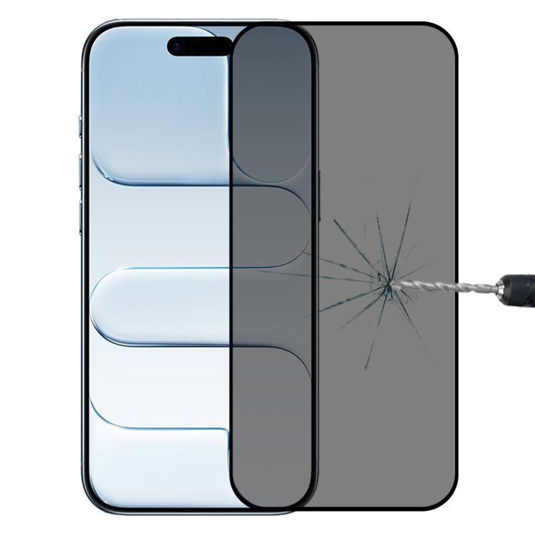 Vollbild Anti-Spionage Siebdruck Panzerglasfolie, für iPhone 17 Pro Max, für iPhone 17 Pro, für iPhone 17, für iPhone Air, für iPhone 16 Pro Max, für iPhone 16 Pro, für iPhone 16 Plus, für iPhone 16