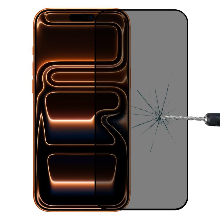 Vollbild Anti-Spionage Siebdruck Panzerglasfolie, für iPhone 17 Pro Max, für iPhone 17 Pro, für iPhone 17, für iPhone Air, für iPhone 16 Pro Max, für iPhone 16 Pro, für iPhone 16 Plus, für iPhone 16
