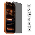 Vollbild Anti-Spionage Siebdruck Panzerglasfolie, für iPhone 17 Pro Max, für iPhone 17 Pro, für iPhone 17, für iPhone Air, für iPhone 16 Pro Max, für iPhone 16 Pro, für iPhone 16 Plus, für iPhone 16