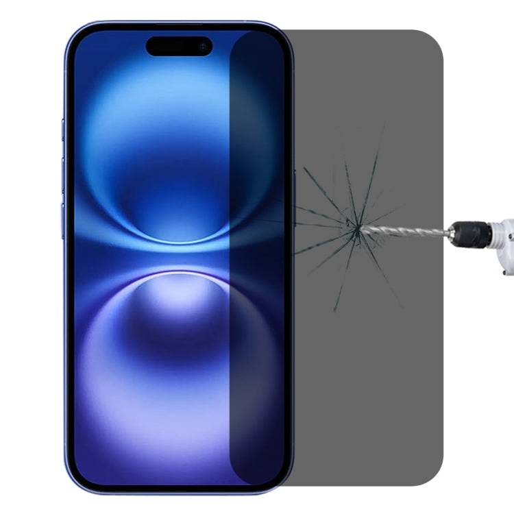 Hochtransparente, vollflächige Anti-Spionage-Hartglasfolie, für iPhone 17 Pro Max, für iPhone 17 Pro, für iPhone 17, für iPhone Air, für iPhone 16 Pro Max, für iPhone 16 Pro, für iPhone 16 Plus, für iPhone 16