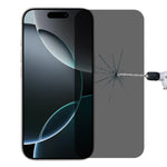 Hochtransparente, vollflächige Anti-Spionage-Hartglasfolie, für iPhone 17 Pro Max, für iPhone 17 Pro, für iPhone 17, für iPhone Air, für iPhone 16 Pro Max, für iPhone 16 Pro, für iPhone 16 Plus, für iPhone 16