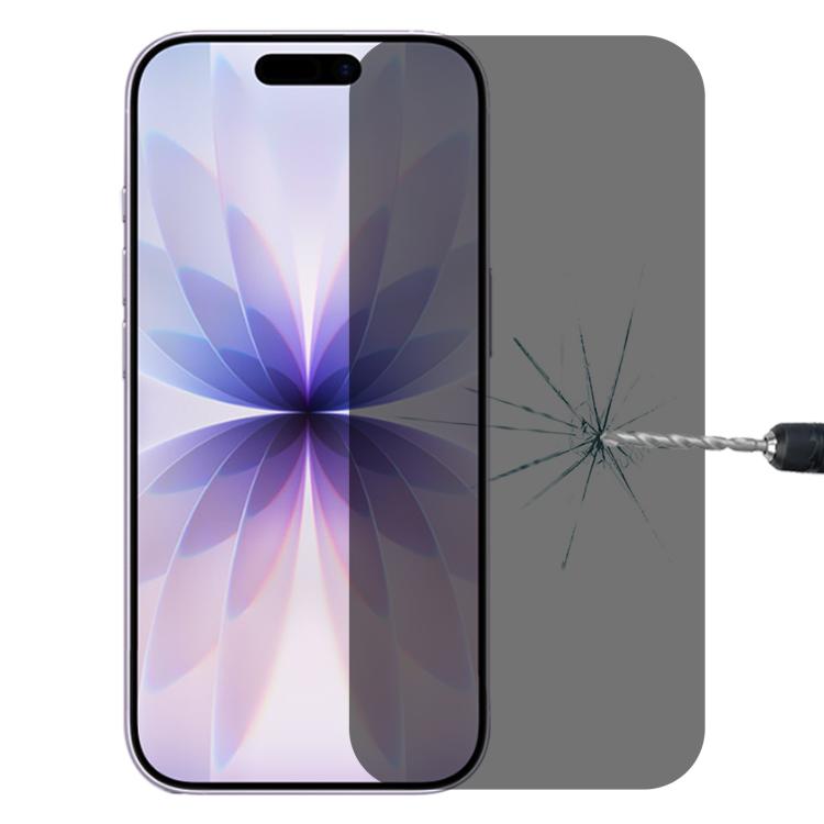 Hochtransparente, vollflächige Anti-Spionage-Hartglasfolie, für iPhone 17 Pro Max, für iPhone 17 Pro, für iPhone 17, für iPhone Air, für iPhone 16 Pro Max, für iPhone 16 Pro, für iPhone 16 Plus, für iPhone 16