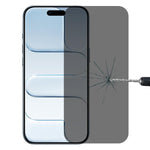 Hochtransparente, vollflächige Anti-Spionage-Hartglasfolie, für iPhone 17 Pro Max, für iPhone 17 Pro, für iPhone 17, für iPhone Air, für iPhone 16 Pro Max, für iPhone 16 Pro, für iPhone 16 Plus, für iPhone 16