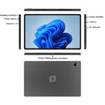 Jumper EZpad V12 Pro Tablet-PC, ohne Tastatur, 12 Zoll Windows 11 Home OS Intel Alder Lake N95 Quad-Core, 12 GB + 256 GB, 12 GB + 512 GB