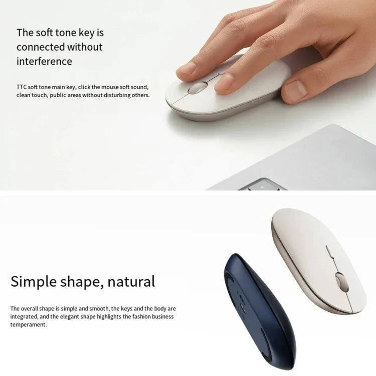 Original Xiaomi XMBXSB01YM Bluetooth Dual-Mode Silent Portable Maus 3, XMBXSB01YM