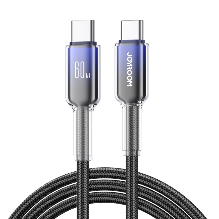 JOYROOM S-A42 Crystal Clear Series Schnelllade-Datenkabel, Länge: 1,2 m, Type-C auf Type-C Kabel, Type-C auf 8 Pin Kabel, USB auf Type-C Kabel, USB auf 8 Pin Kabel