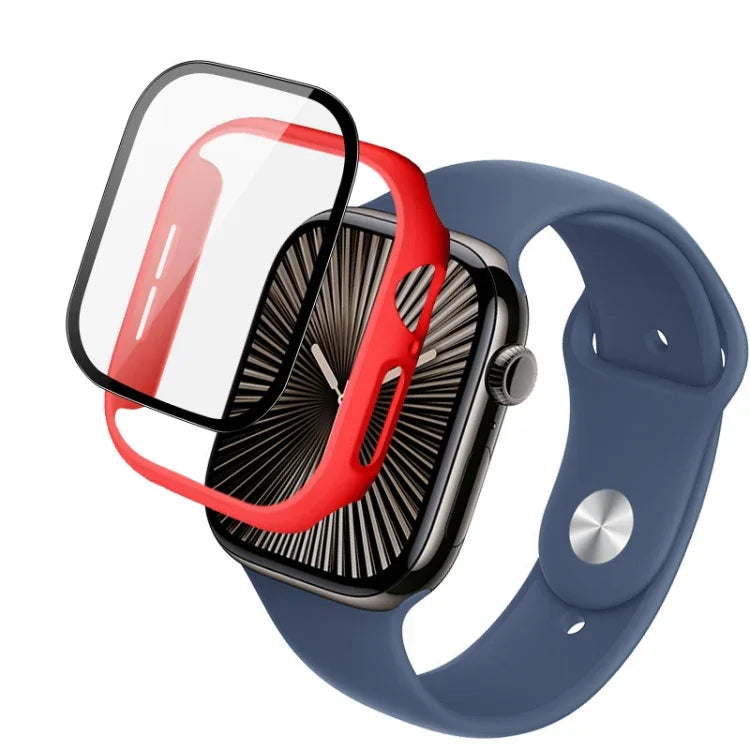 imak Integrierte Uhrenhülle mit Schutzfolie, für Apple Watch Series 10/11 46 mm, für Apple Watch Series 10/11 42 mm