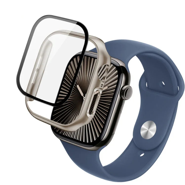 imak Integrierte Uhrenhülle mit Schutzfolie, für Apple Watch Series 10/11 46 mm, für Apple Watch Series 10/11 42 mm