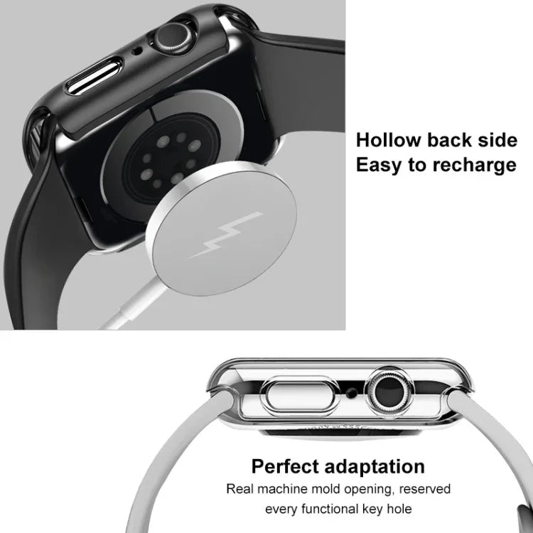 imak Integrierte Uhrenhülle mit Schutzfolie, für Apple Watch Series 10/11 46 mm, für Apple Watch Series 10/11 42 mm