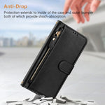 Mehrfach-Kartenfächer Reißverschluss Brieftasche Leder Handyhülle, Für iPhone 14 Pro Max, Für iPhone SE 2022 / 2020 / 8 / 7, Für iPhone 13 Pro Max, Für iPhone 13 Pro, Für iPhone 13 mini, Für iPhone 12 / 12 Pro, Für iPhone 12 Pro Max, Für iPhone 12 mini