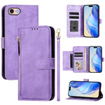 Mehrfach-Kartenfächer Reißverschluss Brieftasche Leder Handyhülle, Für iPhone 14 Pro Max, Für iPhone SE 2022 / 2020 / 8 / 7, Für iPhone 13 Pro Max, Für iPhone 13 Pro, Für iPhone 13 mini, Für iPhone 12 / 12 Pro, Für iPhone 12 Pro Max, Für iPhone 12 mini