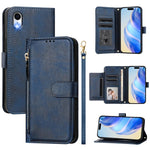 Mehrfach-Kartenfächer Reißverschluss Brieftasche Leder Handyhülle, Für iPhone 11 Pro Max, Für iPhone 11, Für iPhone 11 Pro, Für iPhone X / XS, Für iPhone XR, Für iPhone XS Max, Für iPhone 8 Plus / 7 Plus