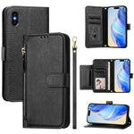 Mehrfach-Kartenfächer Reißverschluss Brieftasche Leder Handyhülle, Für iPhone 11 Pro Max, Für iPhone 11, Für iPhone 11 Pro, Für iPhone X / XS, Für iPhone XR, Für iPhone XS Max, Für iPhone 8 Plus / 7 Plus