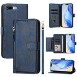 Mehrfach-Kartenfächer Reißverschluss Brieftasche Leder Handyhülle, Für iPhone 11 Pro Max, Für iPhone 11, Für iPhone 11 Pro, Für iPhone X / XS, Für iPhone XR, Für iPhone XS Max, Für iPhone 8 Plus / 7 Plus