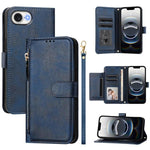 Multi-Kartenfächer Reißverschluss-Brieftasche Leder Handyhülle, Für iPhone 17e / 16e, Für iPhone 17 Pro Max, Für iPhone 17 Pro, Für iPhone 17, Für iPhone Air, Für iPhone 16 Pro Max, Für iPhone 16 Pro, Für iPhone 16 Plus