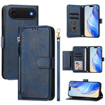 Multi-Kartenfächer Reißverschluss-Brieftasche Leder Handyhülle, Für iPhone 17e / 16e, Für iPhone 17 Pro Max, Für iPhone 17 Pro, Für iPhone 17, Für iPhone Air, Für iPhone 16 Pro Max, Für iPhone 16 Pro, Für iPhone 16 Plus