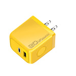 M167 PD 20W Typ-C und USB QC 3.0 Schnellladegerät, EU Stecker, US Stecker