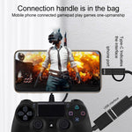 3-in-1 USB-Buchse auf Micro-USB, Typ-C, 8-Pin-Stecker OTG-Adapter