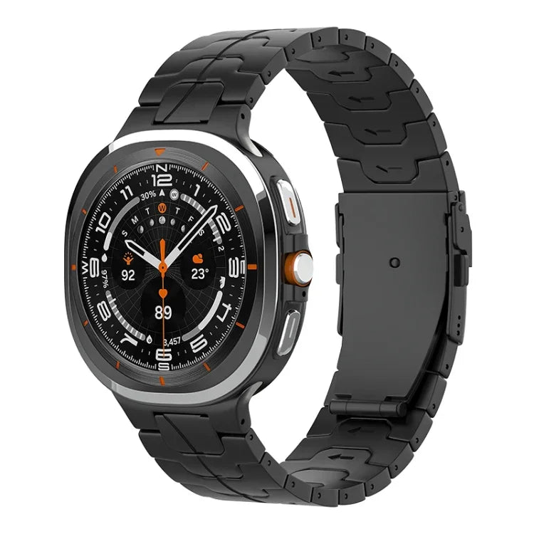 Sicherheitsarmband aus reinem Titan, passend für Samsung Galaxy Watch Ultra / Ultra 2025 und Samsung Galaxy Watch8 / Watch8 Classic