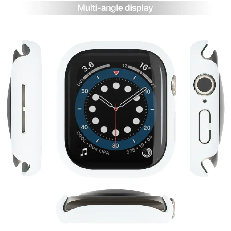 PC-Gehäuse mit integrierter gehärteter Folie, für Apple Watch Series 10/11 (46 mm) und Apple Watch Series 10/11 (42 mm)