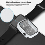 PC-Gehäuse mit integrierter gehärteter Folie, für Apple Watch Series 10/11 (46 mm) und Apple Watch Series 10/11 (42 mm)