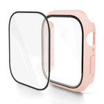 PC-Gehäuse mit integrierter gehärteter Folie, für Apple Watch Series 10/11 (46 mm) und Apple Watch Series 10/11 (42 mm)