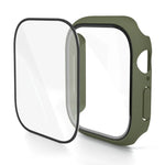 PC-Gehäuse mit integrierter gehärteter Folie, für Apple Watch Series 10/11 (46 mm) und Apple Watch Series 10/11 (42 mm)