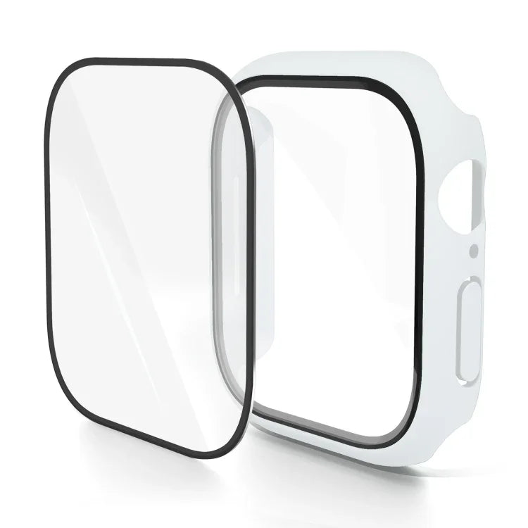 PC-Gehäuse mit integrierter gehärteter Folie, für Apple Watch Series 10/11 (46 mm) und Apple Watch Series 10/11 (42 mm)
