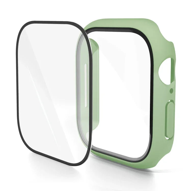 PC-Gehäuse mit integrierter gehärteter Folie, für Apple Watch Series 10/11 (46 mm) und Apple Watch Series 10/11 (42 mm)