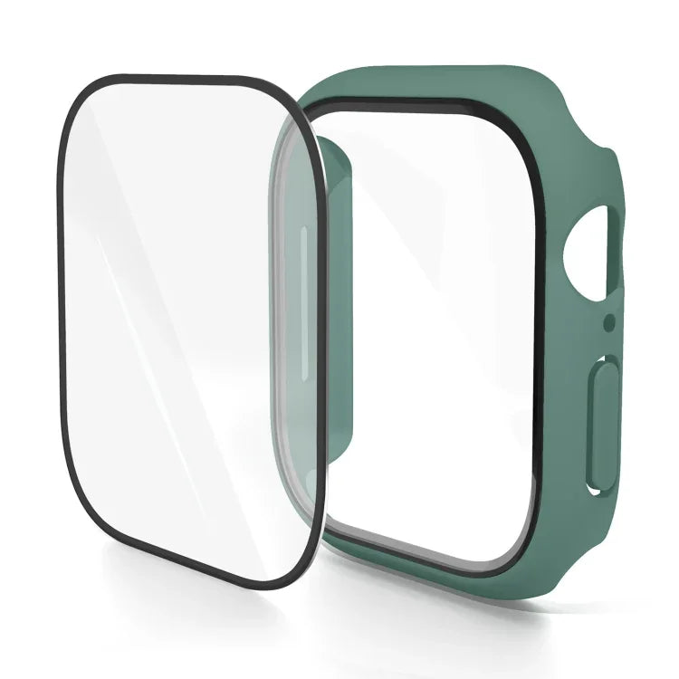 PC-Gehäuse mit integrierter gehärteter Folie, für Apple Watch Series 10/11 (46 mm) und Apple Watch Series 10/11 (42 mm)