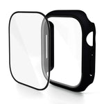 PC-Gehäuse mit integrierter gehärteter Folie, für Apple Watch Series 10/11 (46 mm) und Apple Watch Series 10/11 (42 mm)