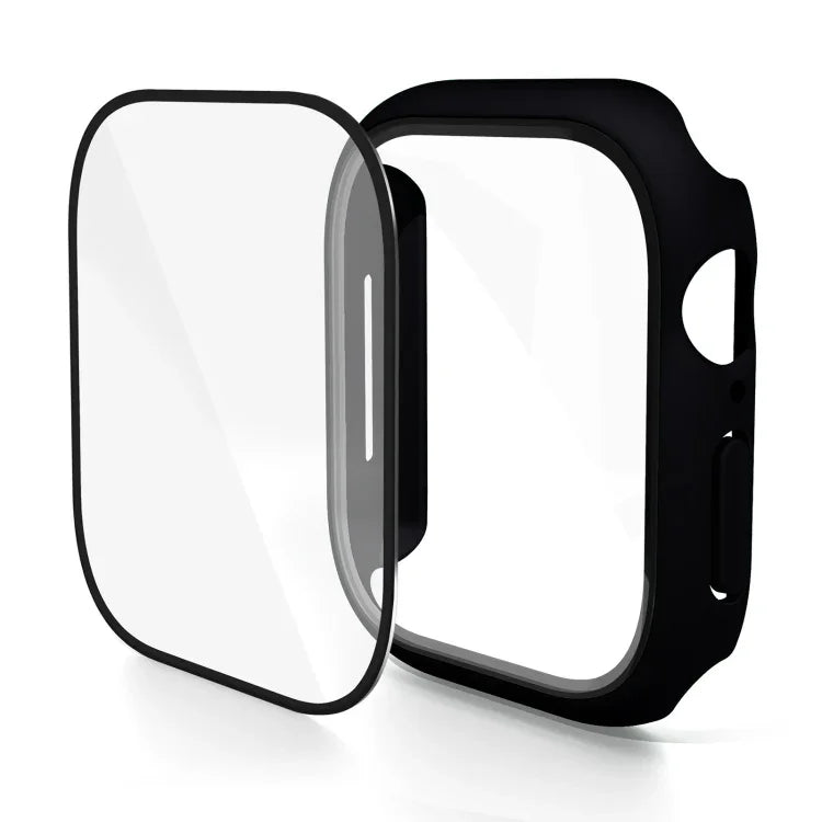 PC-Gehäuse mit integrierter gehärteter Folie, für Apple Watch Series 10/11 (46 mm) und Apple Watch Series 10/11 (42 mm)