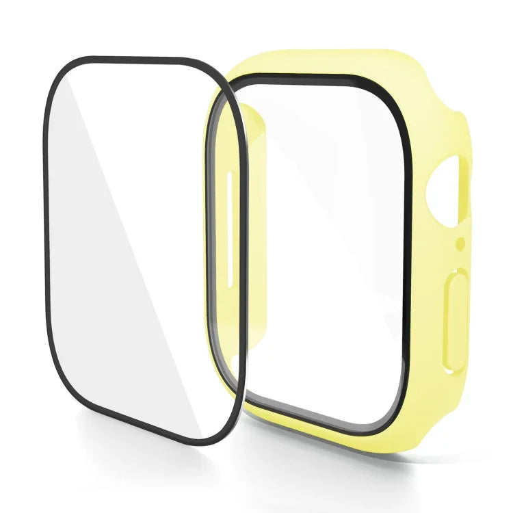 PC-Gehäuse mit integrierter gehärteter Folie, für Apple Watch Series 10/11 (46 mm) und Apple Watch Series 10/11 (42 mm)