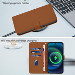 Hautgefühl Einfarbige Leder Handyhülle mit Trageschlaufe, Für iPhone 14 / 13, Für iPhone 14 Pro