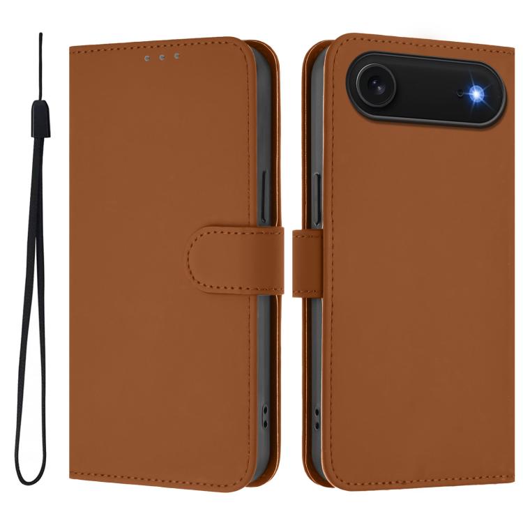 Handyhülle aus Vollnarbenleder mit Lanyard, für iPhone Air, für iPhone 16 Pro Max