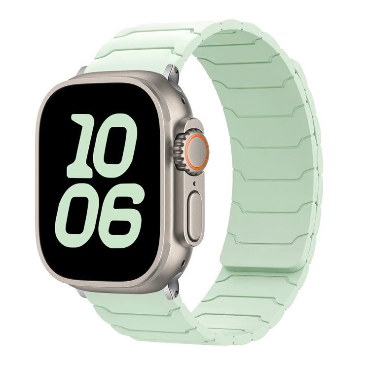 Magnetisches Silikon-Uhrenarmband, Für Apple Watch 46mm / 49mm / 45mm / 44mm, Für Apple Watch 42mm / 41mm / 40mm / 38mm